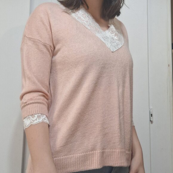Cute Pink Sweater - Picture 4 of 5